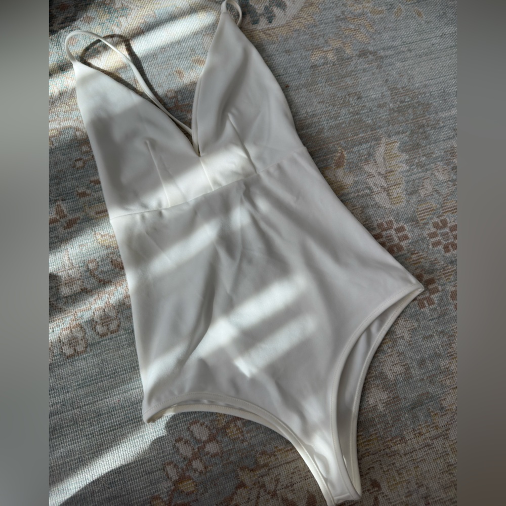 Mystique Boutique Cream Bodysuit